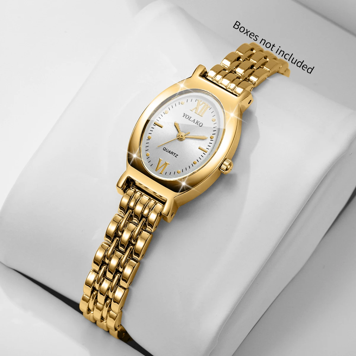 Fashion Oval Dial Women Quartz Watch Elegant Ultra-thin Bracelet Strap Ladies Quartz Watch Clock Relogio FemininoWithout Box