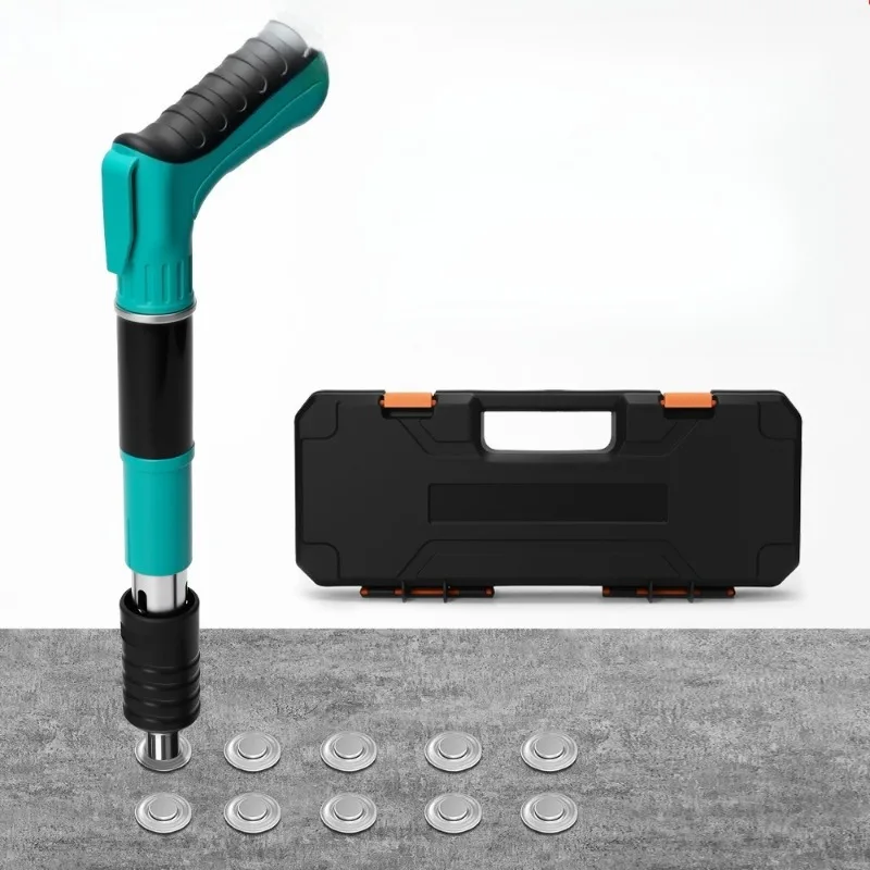 

Portable Silent Nail Gun, Wall Trunking & Pipe Clip Fixing, Professional Special Tool for Ceiling Decoration Construction