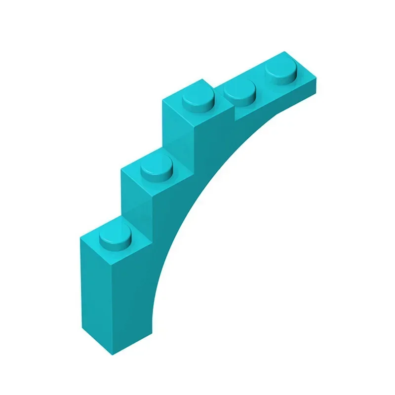 20 個組み立て粒子 76768 2339 14395 1x5x4 湾曲したビルディングブロックレンガキット部分ハイテク教育玩具子供のためのギフト