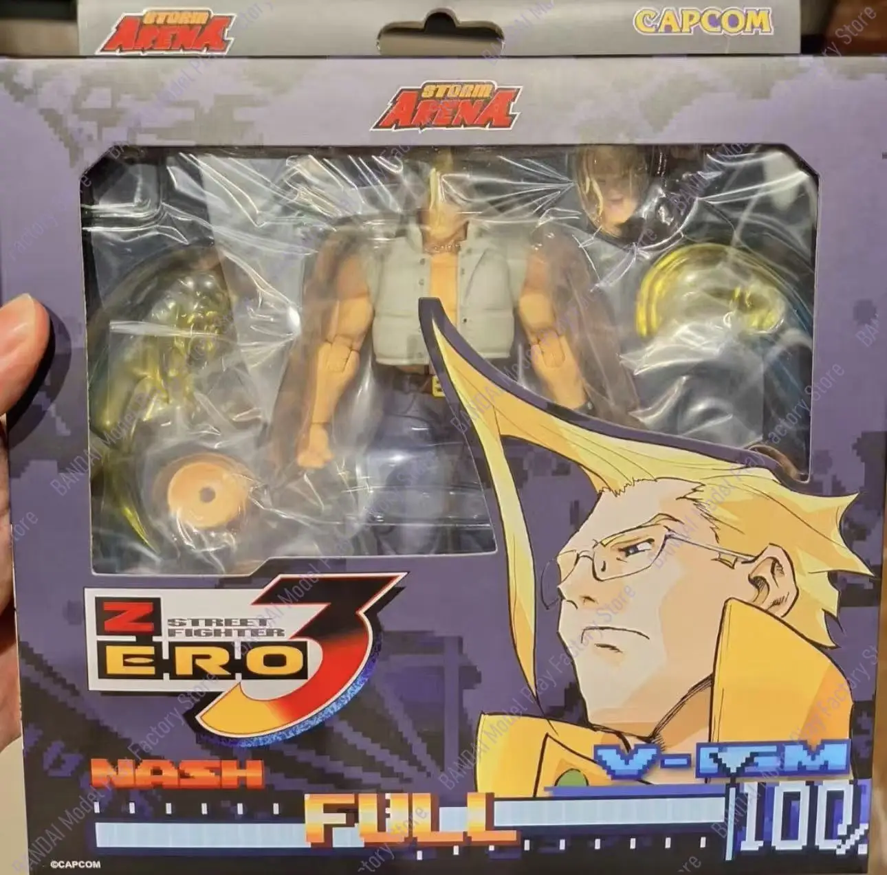 En stock, edición limitada de Storm Arena, ZERO Junior Street Fighter 3, Dan Dan, Charlie Nash, NASH, colección de juguetes, regalo