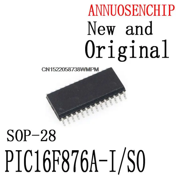 10PCS PIC16F876A SOP-28 IC In stock! PIC16F876A-I/SO