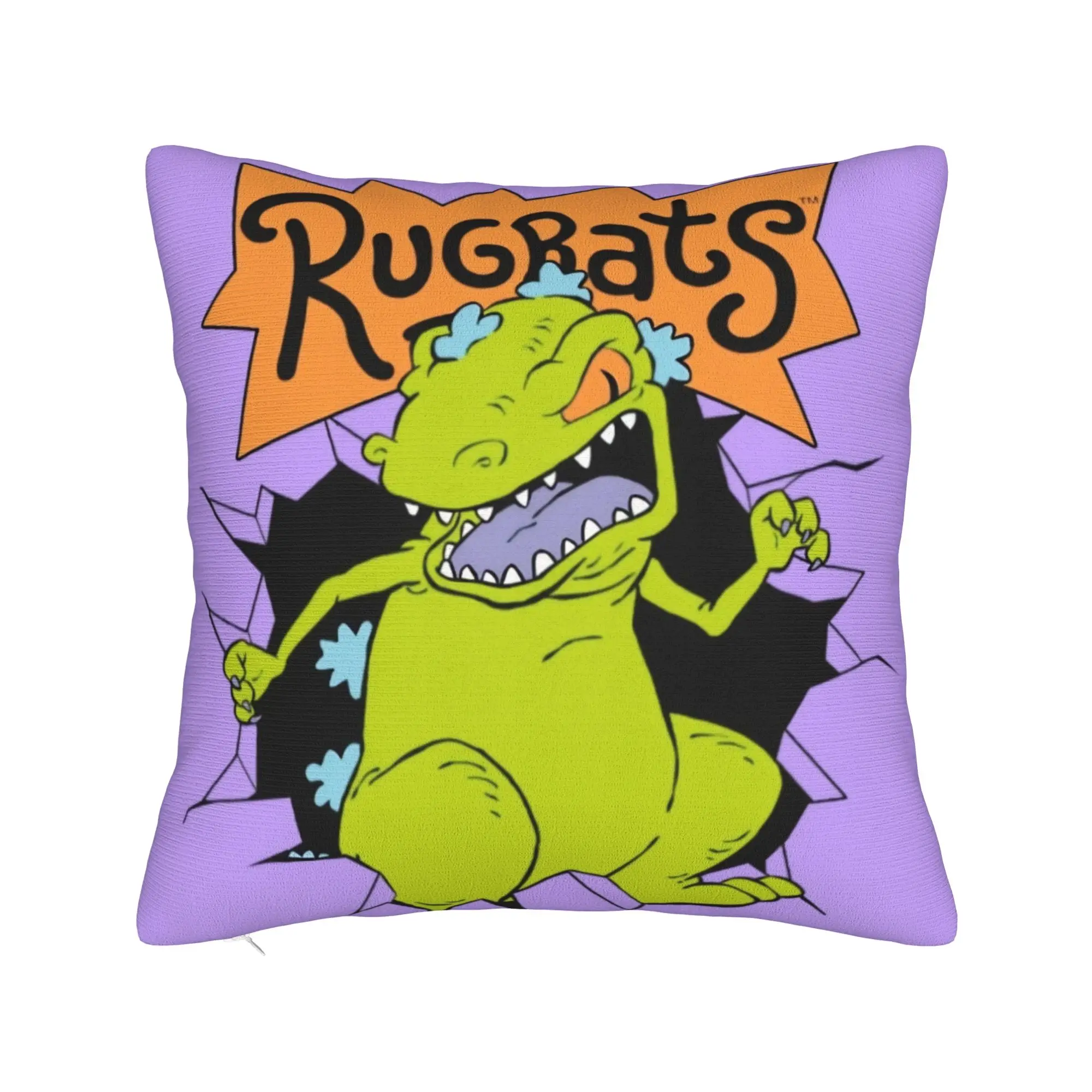 Decorative Pillowcases Cartoon R-Rugrats Merch Home  Throw Pillow Case Cover Square Multi-Size