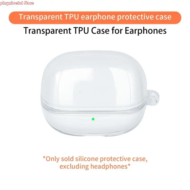 Scratchproof Carrying Case Shockproof Skin SuitableFor Buds 5 P Headphone Dustproof Soft Housing Washable Soft TPU Sleeve