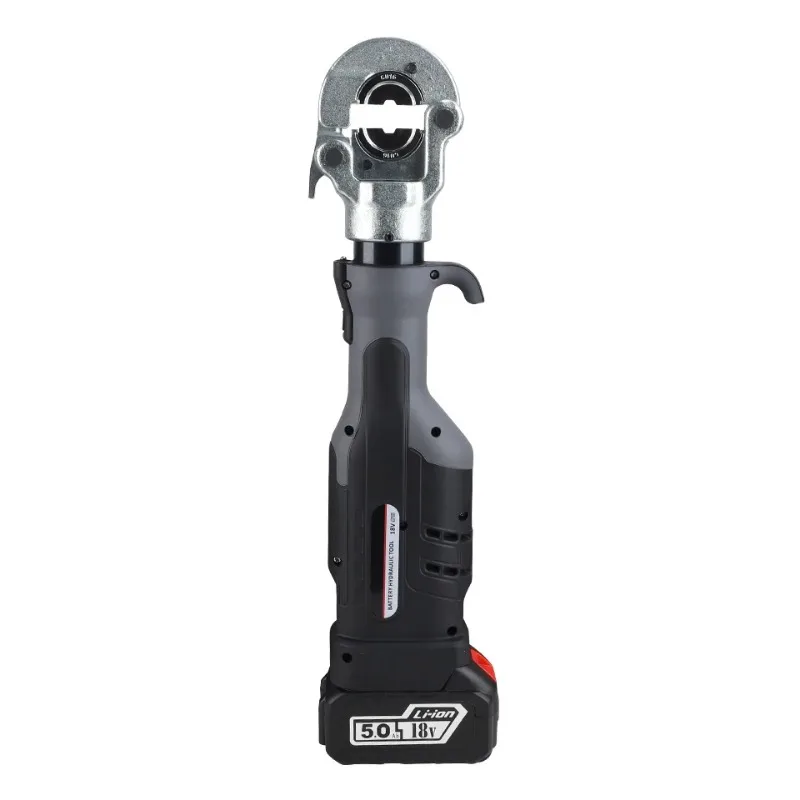 ES-300 Battery Powered Hydraulic Crimping Tool - Straight Shank Cable Crimper