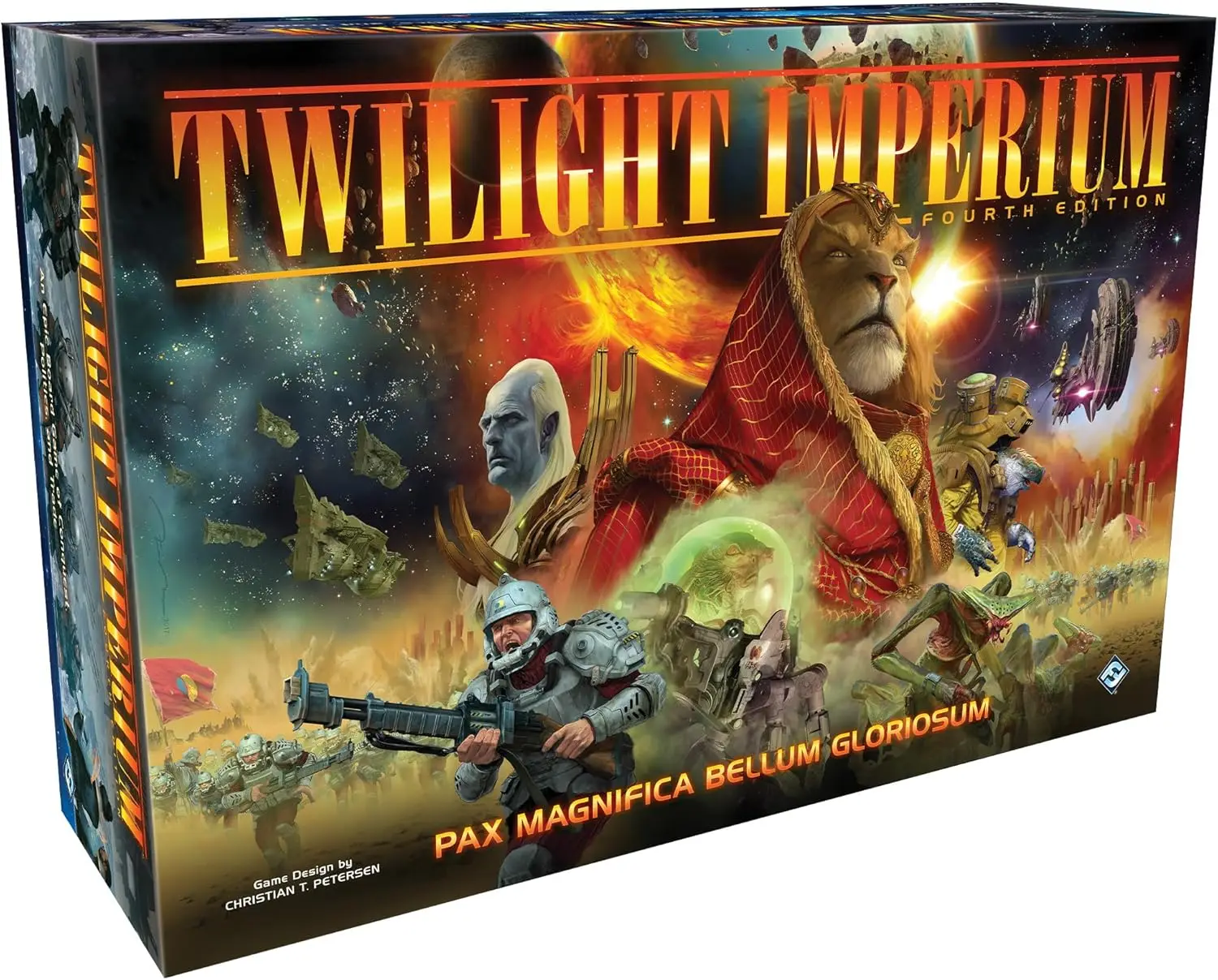 

Twilight Imperium: Galactic Conquest Board Game - Epic Sci-Fi Strategy for Ages 14+, 3-6 Players, 4-8 Hours