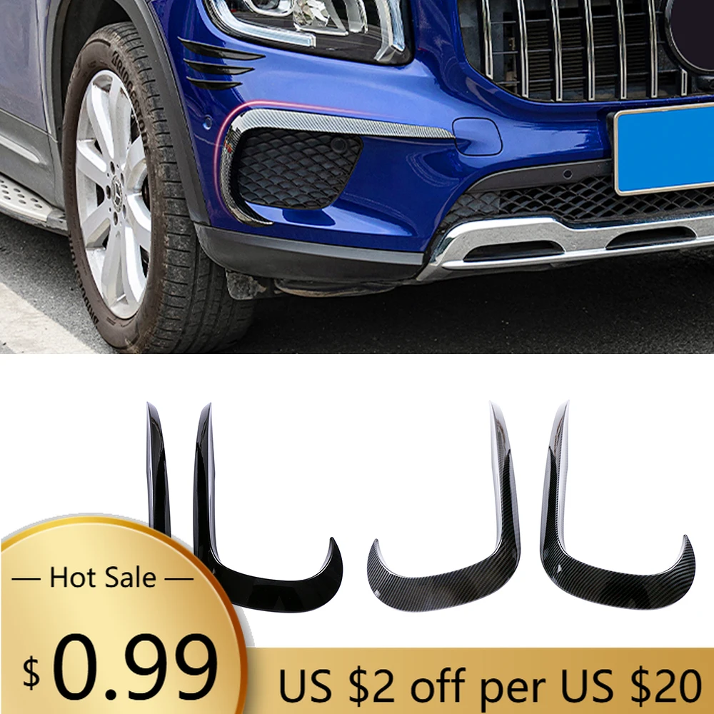 

Steering Covers For Mercedes Benz GLB GLB220 GLB250 X247 2020-2023 Car Front Bumper Spoiler Fender Foglight Fog Lamp Grille Fr