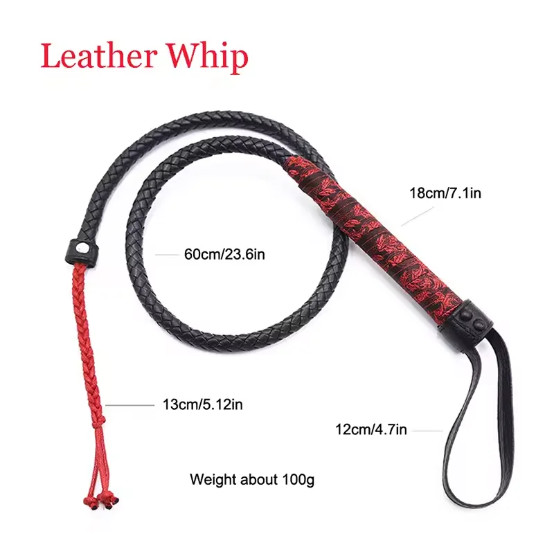 BDSM عبودية مجموعة النمط الصيني الجلود سوط Bdsm الردف فلوجر الحصان سوط سيليكون مفتوحة الفم الكمامة قناع عين الجنس لعب للنساء #3