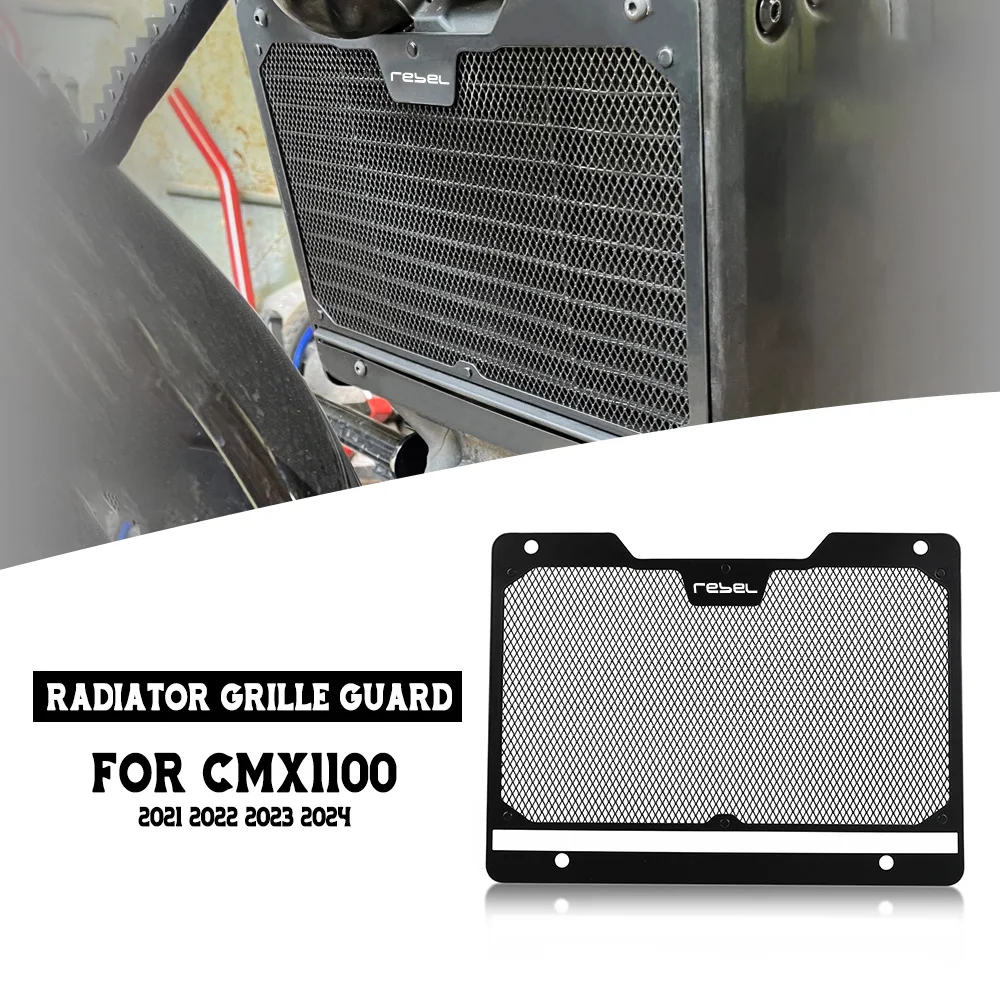

For HONDA CMX1100 Radiator Protective Cover Grill Guard Grille Water Tank Protector CM1100 CM CMX REBEL 1100 2021 2022 2023 2024