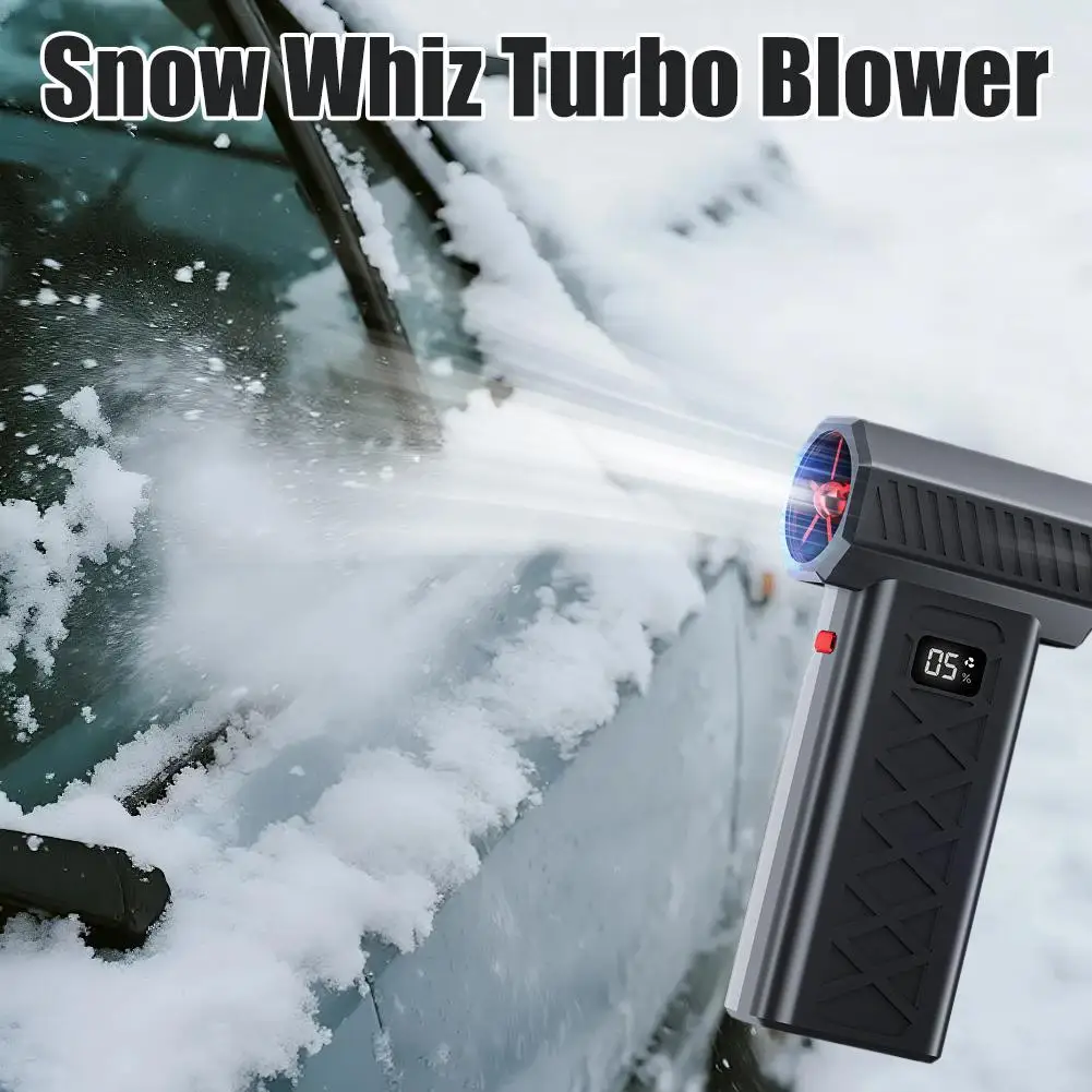 

Турбоснегоочиститель для автомобиля, мини-снегоочиститель с функцией пылесоса, двойной режим, легкий, работает одной рукой, быстрая зарядка, безопасность