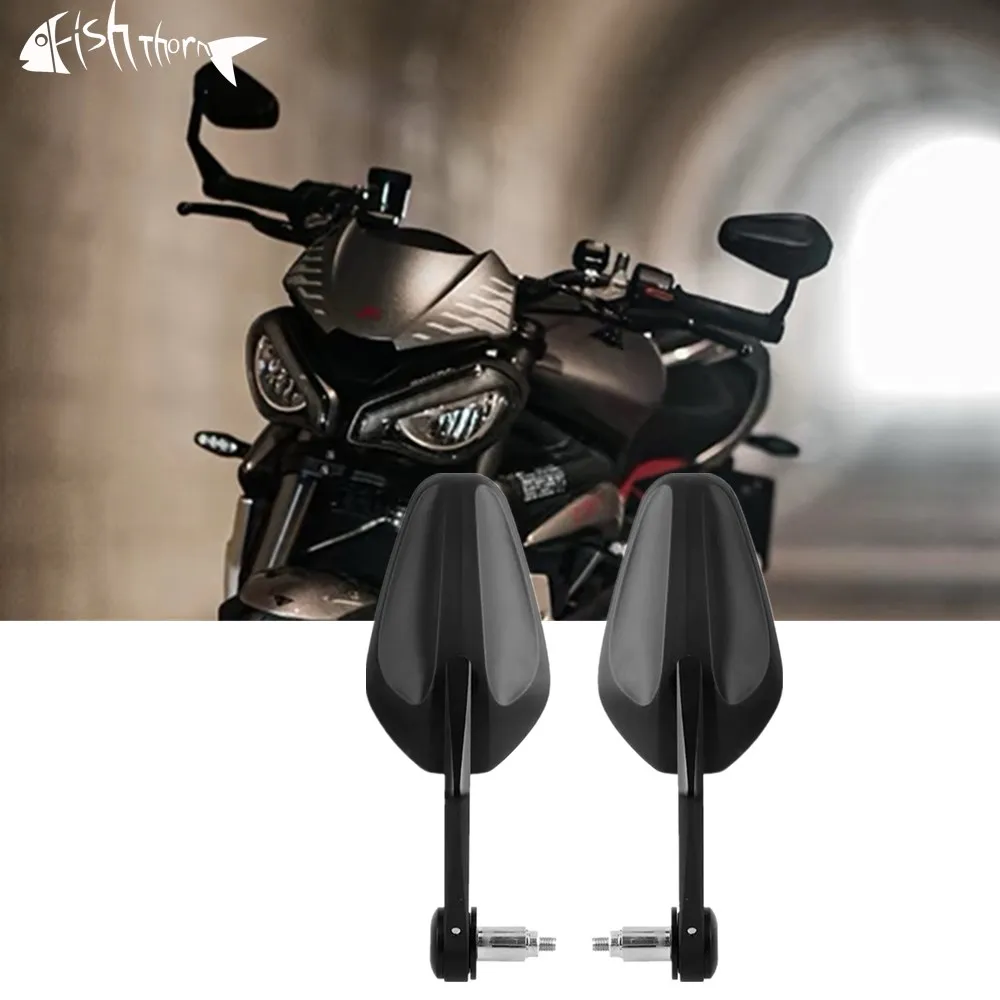 

For Triumph Street Triple 765RS Triple 765 R S Triple 765 Street Triple 675 R RX Motorbike Handlebar Mirrors Handlebar Mirrors