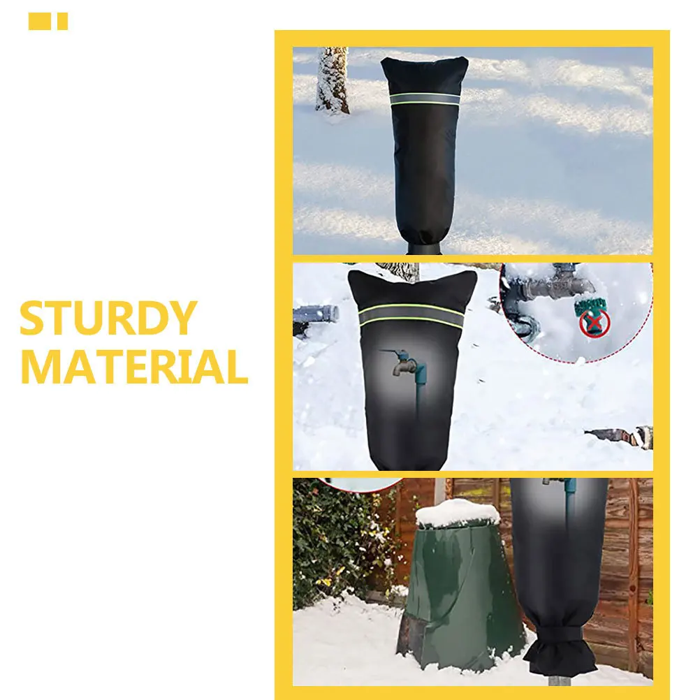 

Outdoor Faucet Protective Cover Reusable Anti-Frost Freeze Protector Insulated Spigot Cover for Winter Faucet Freeze Protector