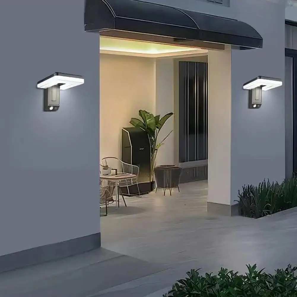 Foldable LED 120° Solar Light 3 Modes Street Light Garden Decor Outdoor Wall Lamp Motion Sensor Solar Waterproof Spotlights Lamp - view 3