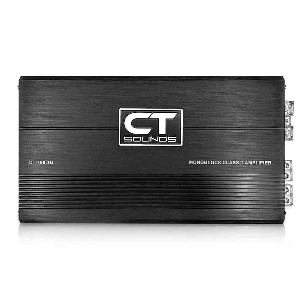 CT-700.1D Kompakter Car-Audio-Monoblock-Verstärker der Klasse D, 700 Watt RMS