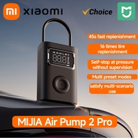 XIAOMI Mijia Air Pump 2 Pro Portable Electric Air Compressor Mi Inflatable Treasure 150psi High Pressure f for  Car Bike Soccer