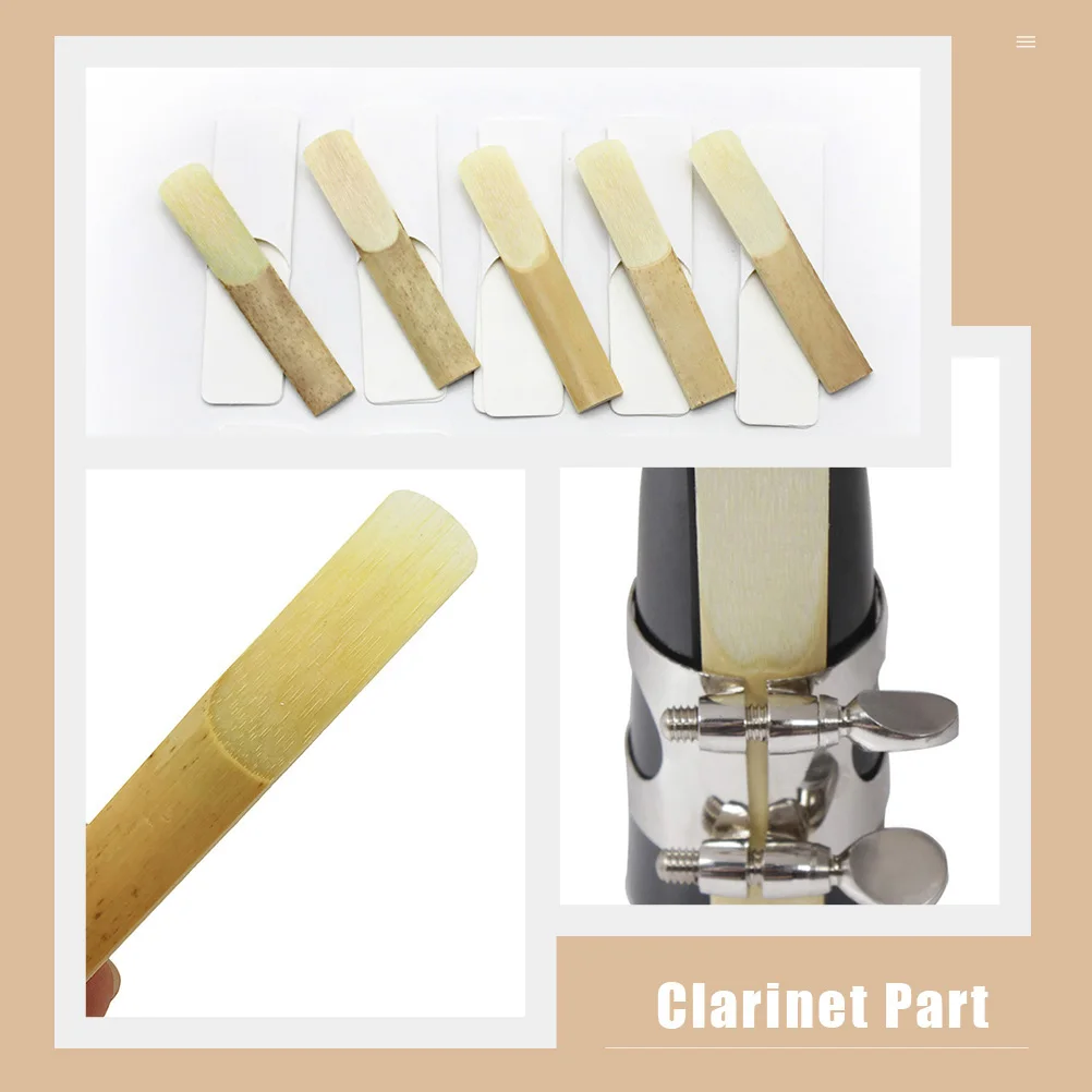 

Clarinet Professional Durable Musical Instrument Part Accessory for Students Beginners Easy Install Excellent Workmanship