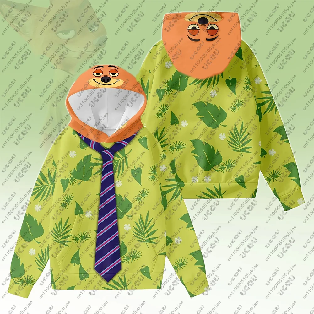 

Winter Kids Adult Gift T Shirt Halloween Cosplay Tee Top 2026 Z-Zootopia Sweatshirt Kingdom 2026 N-Nick Wilde Hoodie Kingdom
