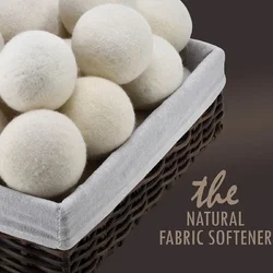 7cm Wool Dryer Balls Reusable Softener Laundry Ball Home Washing Balls Wool Dryer Balls Washing Machine accessories