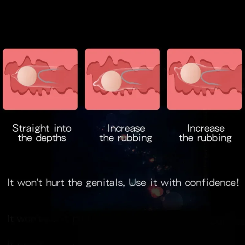 1pcs Beads Condoms Sex Toys for Men Penis Enlarger Reusable Ball Penis Extender Delay Ejaculation Contraception Cock Rings