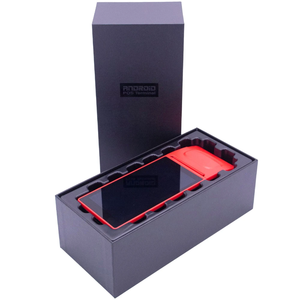 Printer Android Layar Besar 6 inci Untuk Makanan Online Terminal Pos Portabel Android Dengan Printer Termal