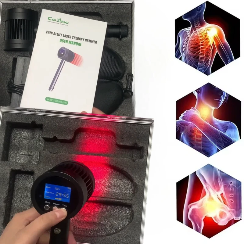 

Deep Penetration LLLT Laser 25 Diodes for Accelerated Healing, Sports Injury & Post-Surgical Recovery