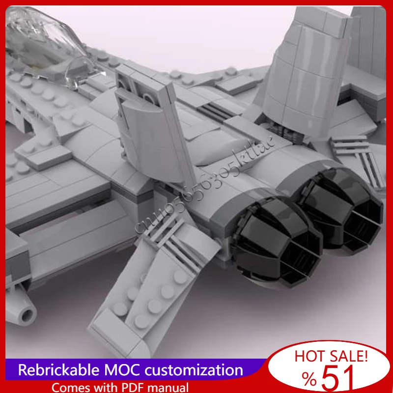466 peças f A-18 modelo de jato de combate moc blocos de construção tijolos diy montagem criativa brinquedos para crianças surpresa presentes de natal