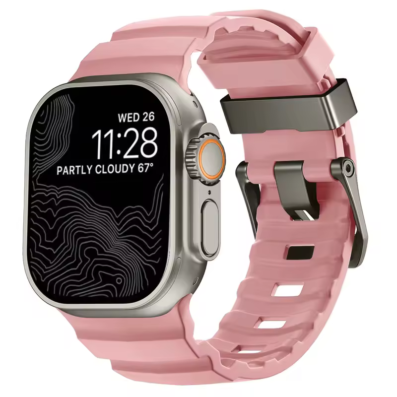 Trail Silicone Band for Apple Watch Ultra 3 2 49mm Strap 46mm 45mm 44mm Sport Bracelet for iWatch Series 11 10 Ultra 9 8 7 6 SE3 - Image 38