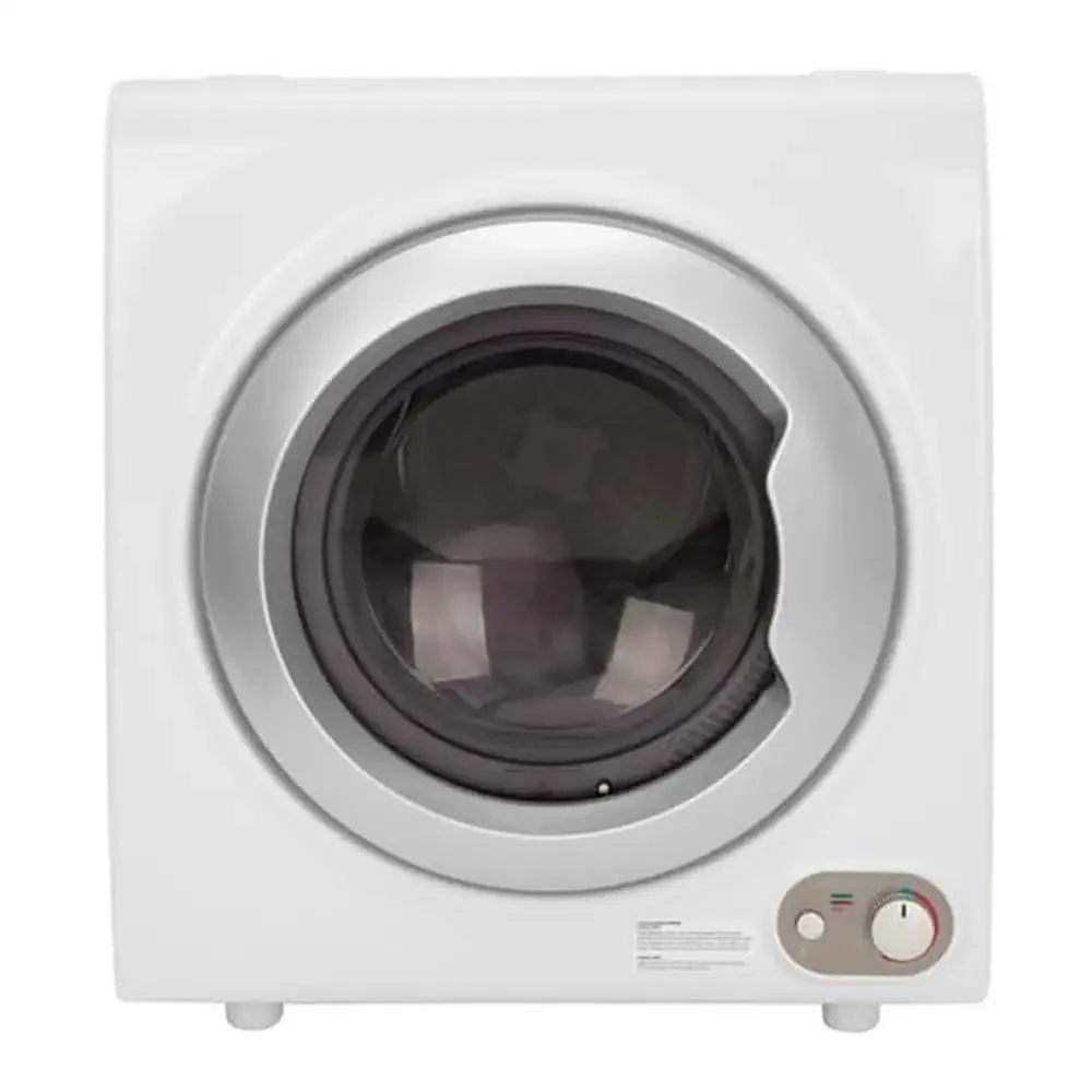 Compact 2.6-Cu.Ft. Front Load Dryer 9 lb. Clothes Capacity Anti-Wrinkle Multiple Drying Settings