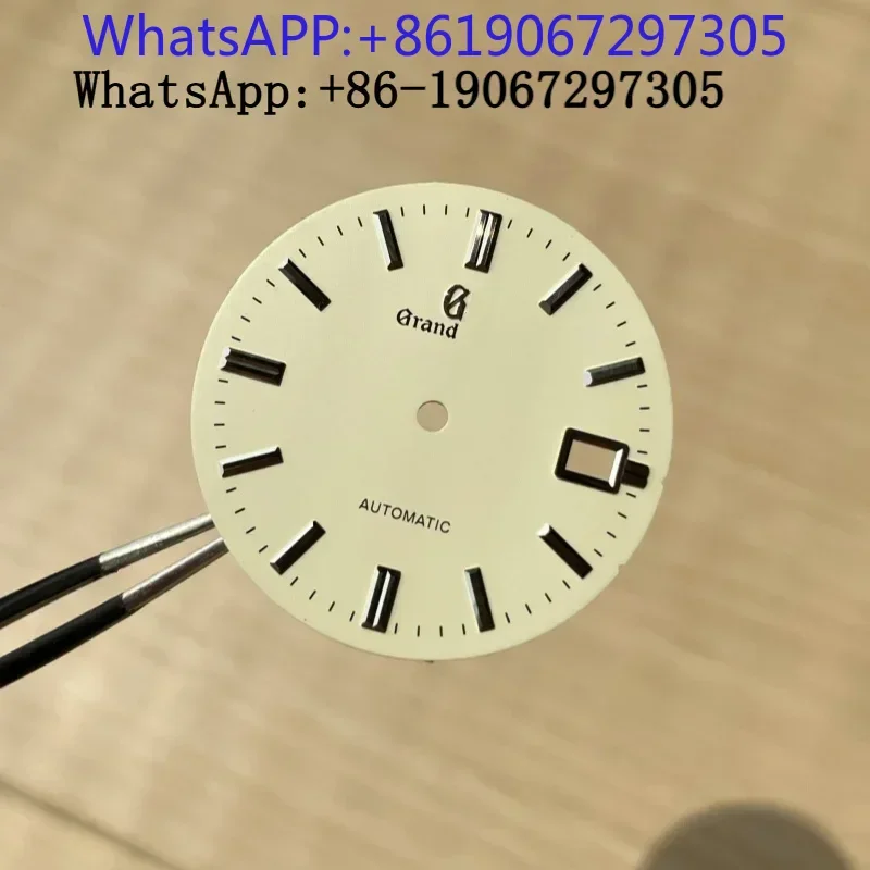 

2025 new Z5 white dial Watch accessories NH35 dial 31mm GS single calendar suitable for Japanese automatic movement NH36/35