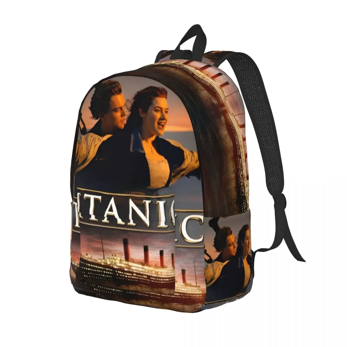 Custom Bag Titanic Romantic Movie Backpack For Men Women Teenage High School Business Daypack Love Story Ocean College Canvas Ba