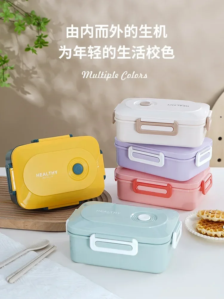 

Japanese Plastic LunchBox Work Bento Box Microwave Sealed Student Lunch Box Fruit Box Lancheira Escolar Infantil Fiambrera