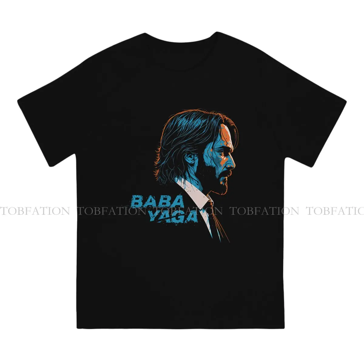 Baba Yaga Hip Hop TShirt John Wick Film Style Tops Leisure T Shirt Male Short Sleeve 100% Cotton Gift Idea