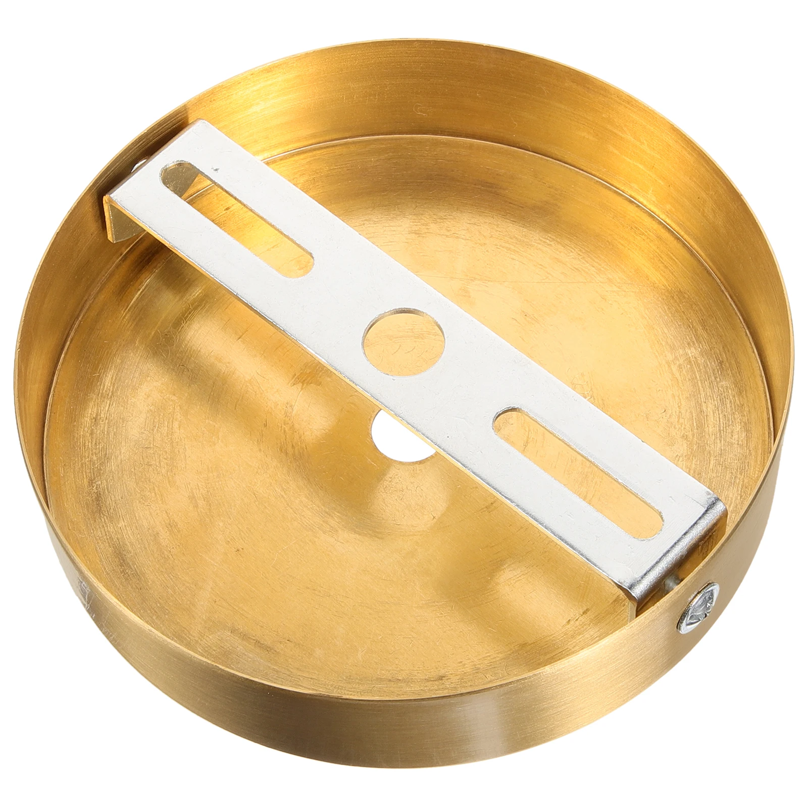 

1 set Retro Chandelier Mounting Plate 100mm Diameter Thick Copper Bracket DIY Cover Ceiling Light Fixture Vintage Accessories