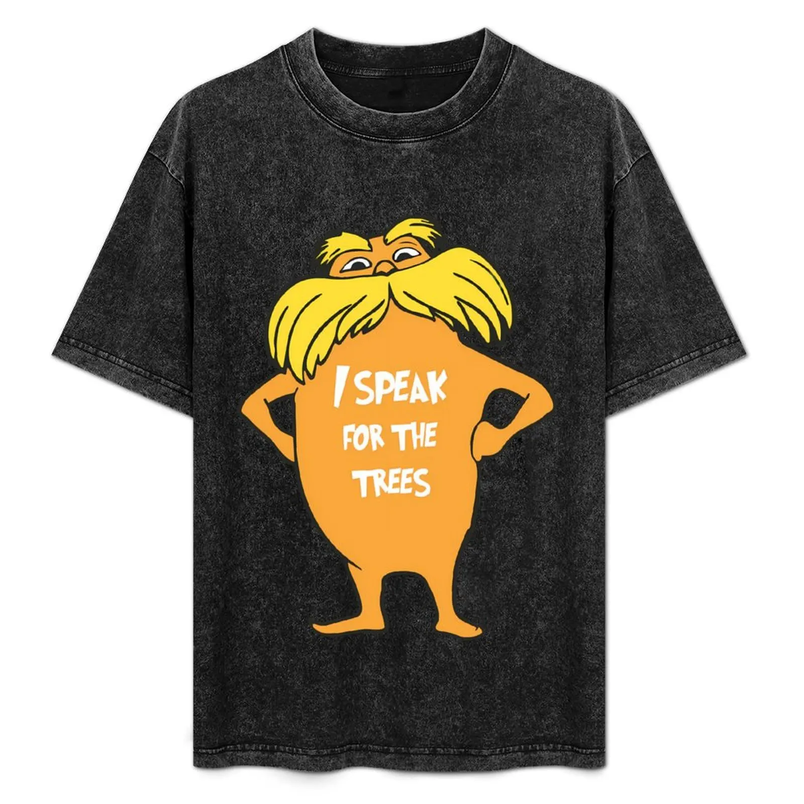 

Lorax I speak for the trees so cute T-Shirt Simple Line Art Print Tee