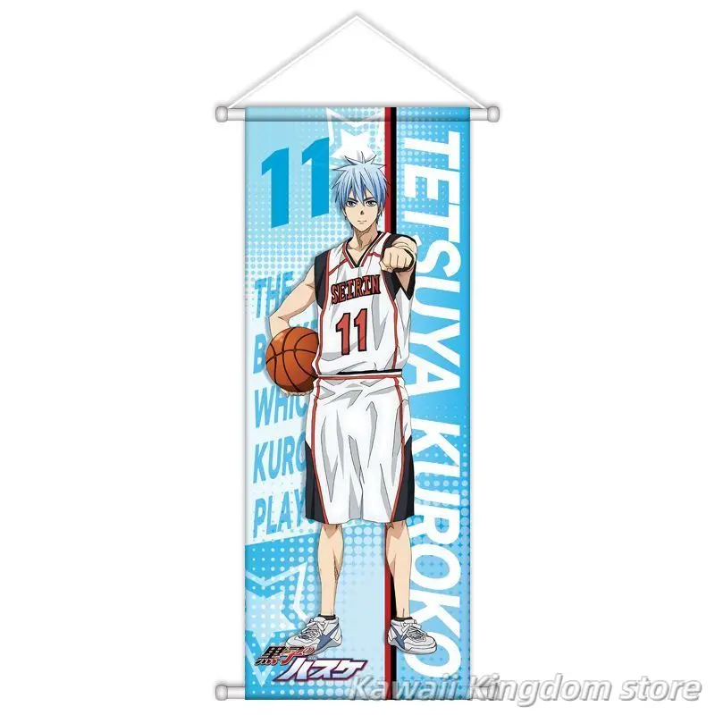 Tetsuya Kuroko Taiga Kagami Ryōta Kise أنيمي التمرير قماش جدار الشنق اللوحة ديكور المنزل أنيمي ملصق جدار غرفة الفن