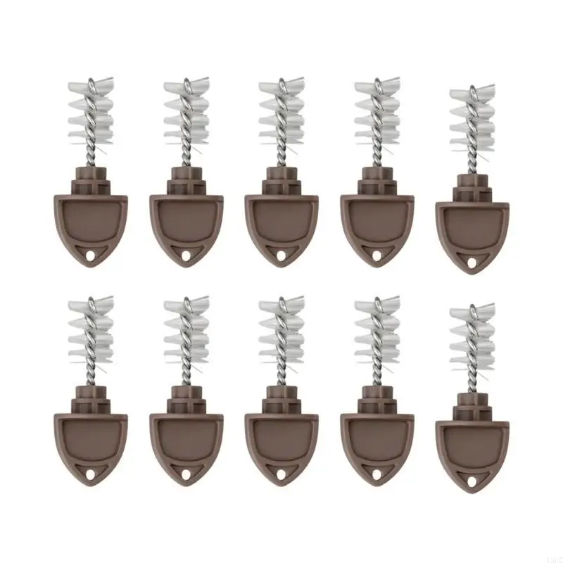 10 unids/pack grifo cerveza limpieza esencial tapón cerveza cepillo para grifo para bebidas higiene para dispensar cerveza
