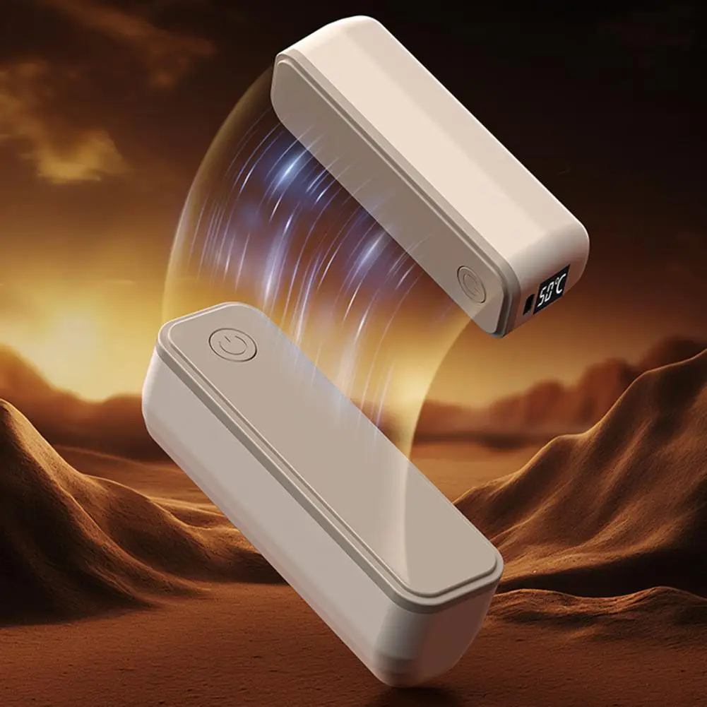 Rechargeable Hand Heater Magnetic Split Pocket Heater Set Rechargeable Portable Handheld Warmer Fast Heating Winter Gift for Men