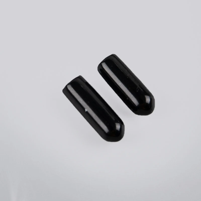 New 200PCS Medium Size Inner 3.5mm Clear Rubber Tips For The End Of 4mm Metal Headbands To Protect From Hurt,Hairbands Ends