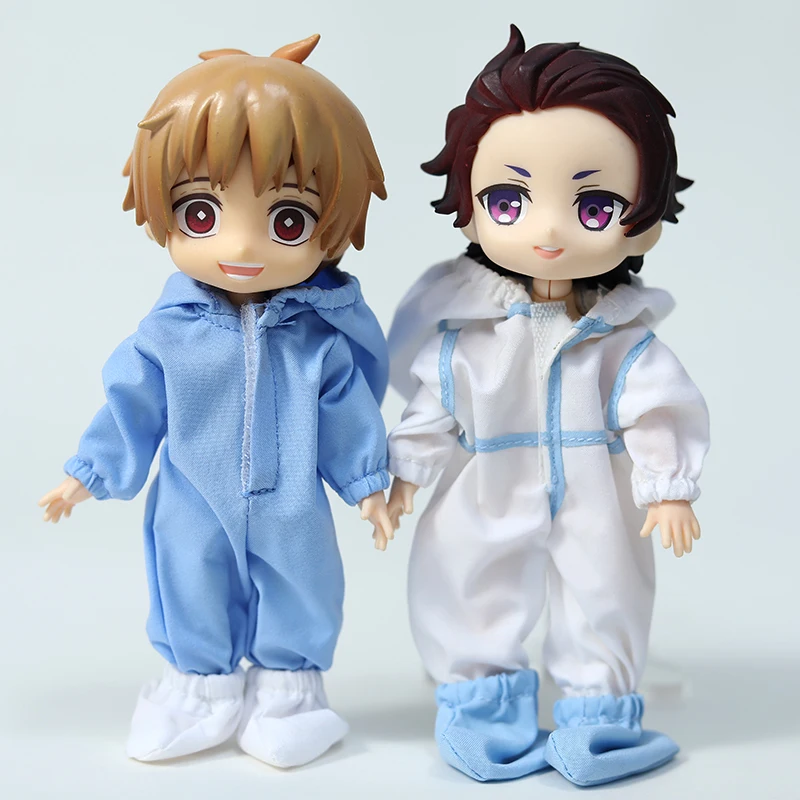 1/12 Bjd Doll Ob11 Clothes Doctor Nurse Suit Uniform Doll Accessories For Molly, Ob11, Gsc, Body9, Obitsu11 Doll