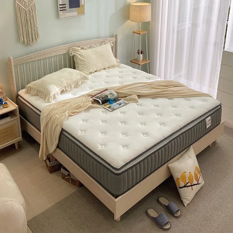 Mattress for home use, super soft five-star hotel cushion, 30cm thick bedroom, ten independent latex, spring Simmons