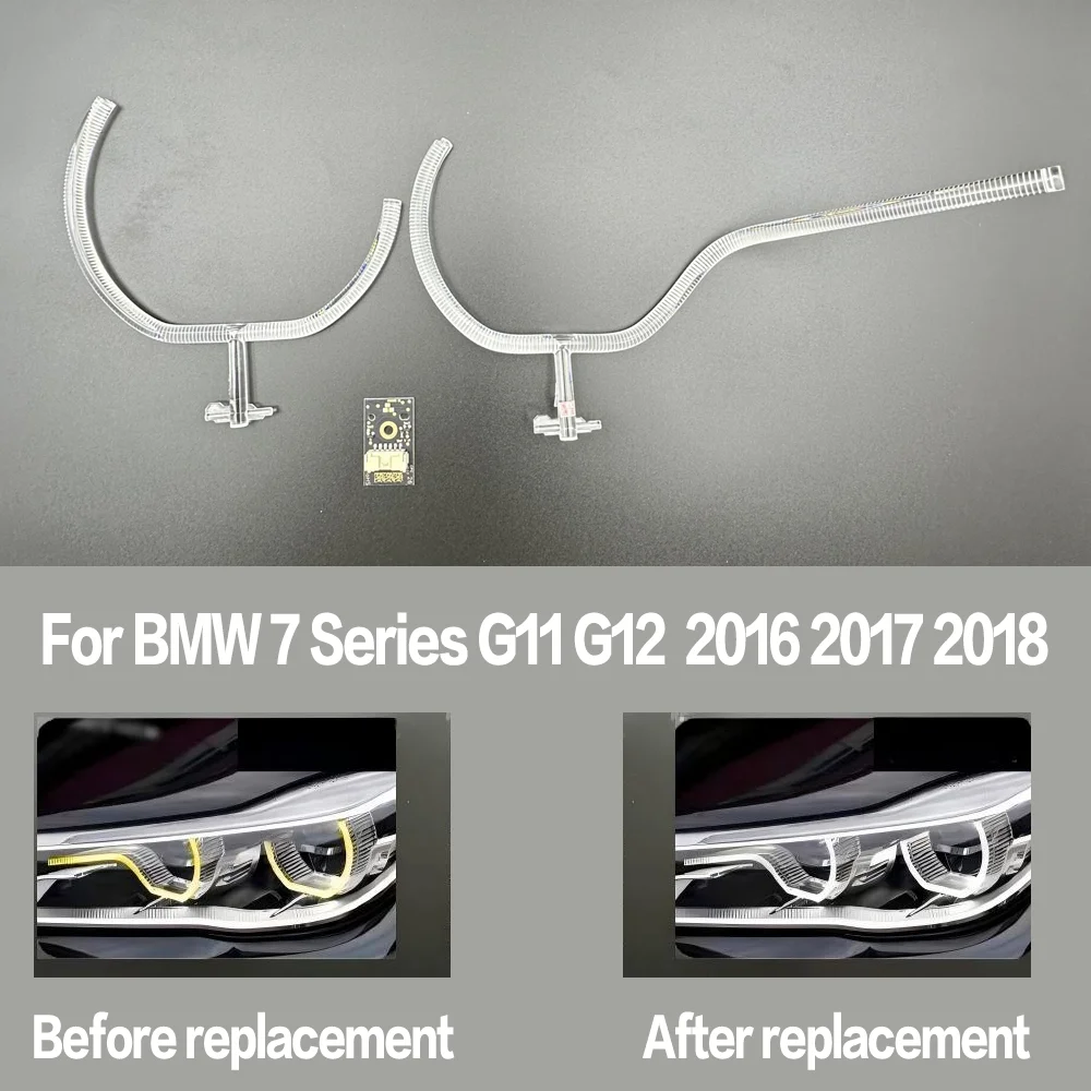 

Для BMW 7 серии G11 G12 2016 2017 2018: Высококачественная трубка/полоса для дневных ходовых огней (ДХО)