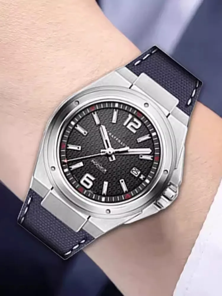 Suitable for IWC Engineer 500501/IW378507 Series Special Notch Waterproof Nylon Watch Strap