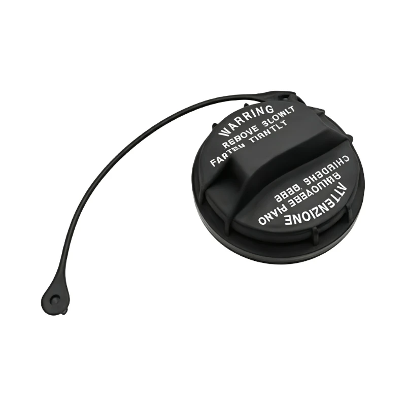 D5BE Single Spare Filler Cap Replacement, Black Plastic Cap with Part Number 3101025300 for Routine Service