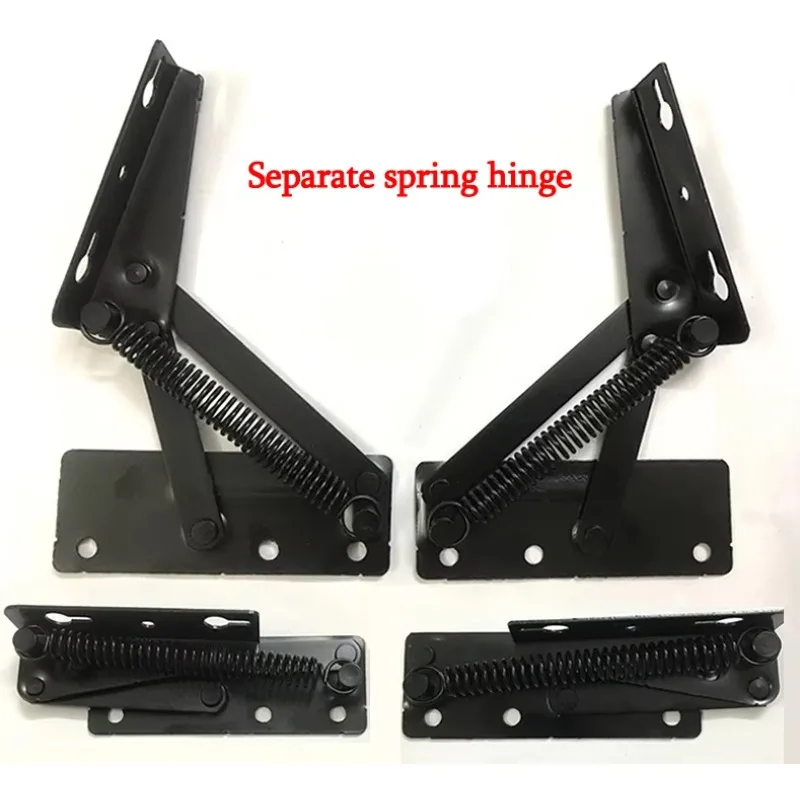 

REGAL H-213 Split Spring Hinge Black Metal Furniture Sofa Bed Hinges Folding Bed Frame Parts Black Spring Hinge For Sofa Bed
