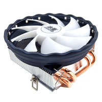 Computer Host Fan Cooling Fan Desktop PC Computer Cooler 4 Heatpipes CPU Radiator 12V 3Pin for Intel LGA 2011