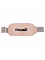 Menstrual Heating Pad Portable USB Cable Cordless with 3 Heat Levels and 3 Vibration Massage Modes for Back Belly Pain Relief