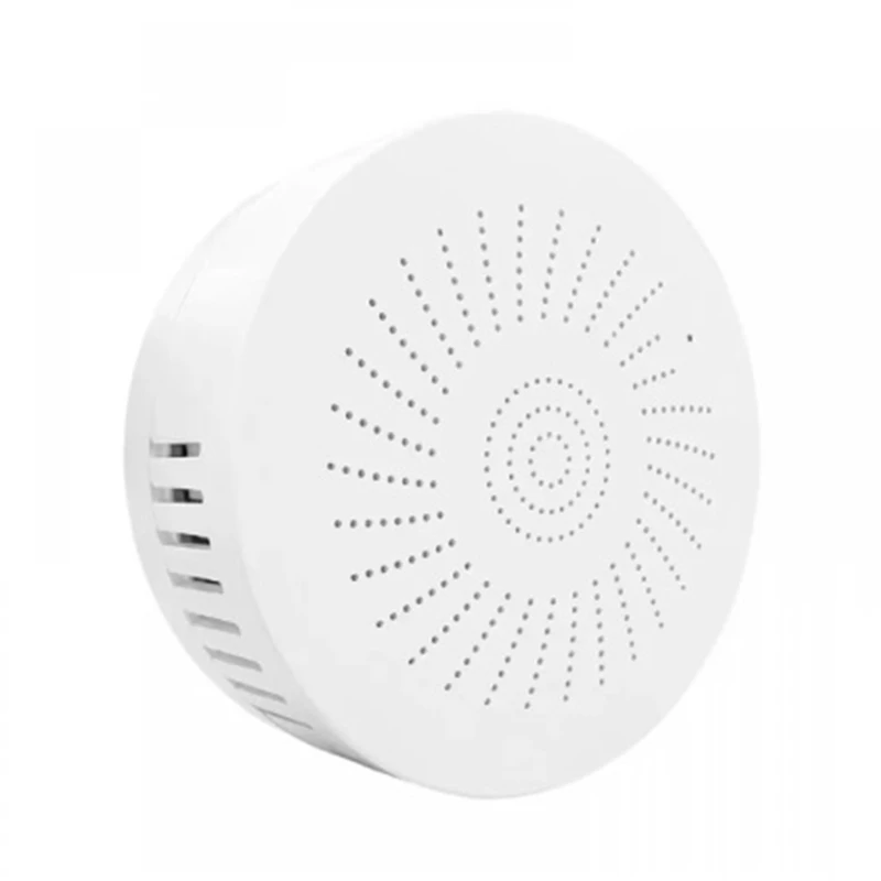 เครื่องตรวจจับก๊าซไวไฟแบบไร้สายระบบสมาร์ทโฮมไฟสัญญาณเตือนรีโมทแอปอัจฉริยะ85DB เซ็นเซอร์ป้องกันความปลอดภัย