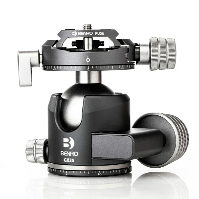 New Low Profile Aluminum Ball Head 360 Degree Rotatable Panoramic Tripod Ball Head With Qr Plate