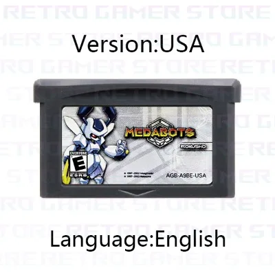 GBA Game Cartridge Metabee F-Zero Wolfenstein 3D Celeste Duke Max Payne Magical Quest für Videospielkonsole