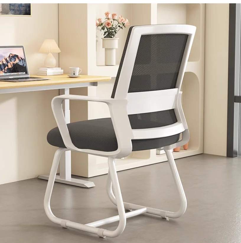 Computer chair Sedentary comfortable office chair Dormitory college students study back chair home comfortable desk stool