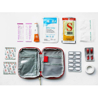 Outdoor First Aid Emergency Medical Bag Medicine Drug Pill Box Home Car Survival Kit Emerge Case Small 600D Oxford Pouch